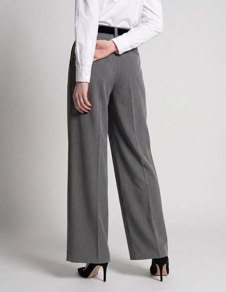 Pantalón de vestir relajado para mujer 2