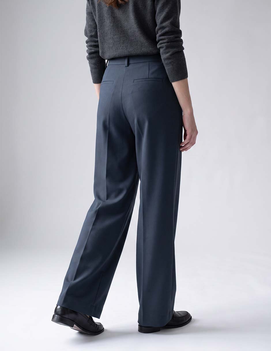 Pantalón de vestir recto para mujer 2