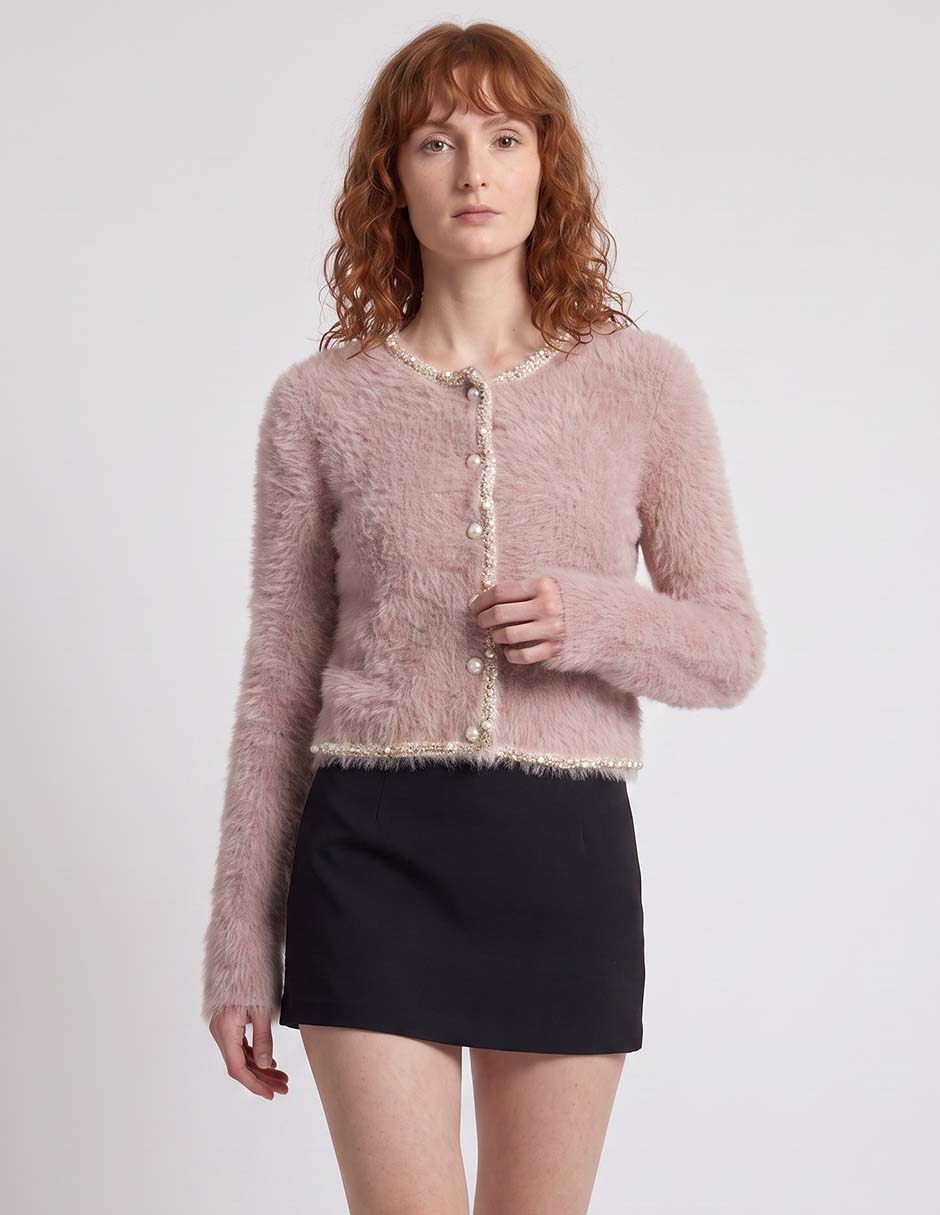 Suéter cuello redondo para mujer Suéter cuello redondo para mujer