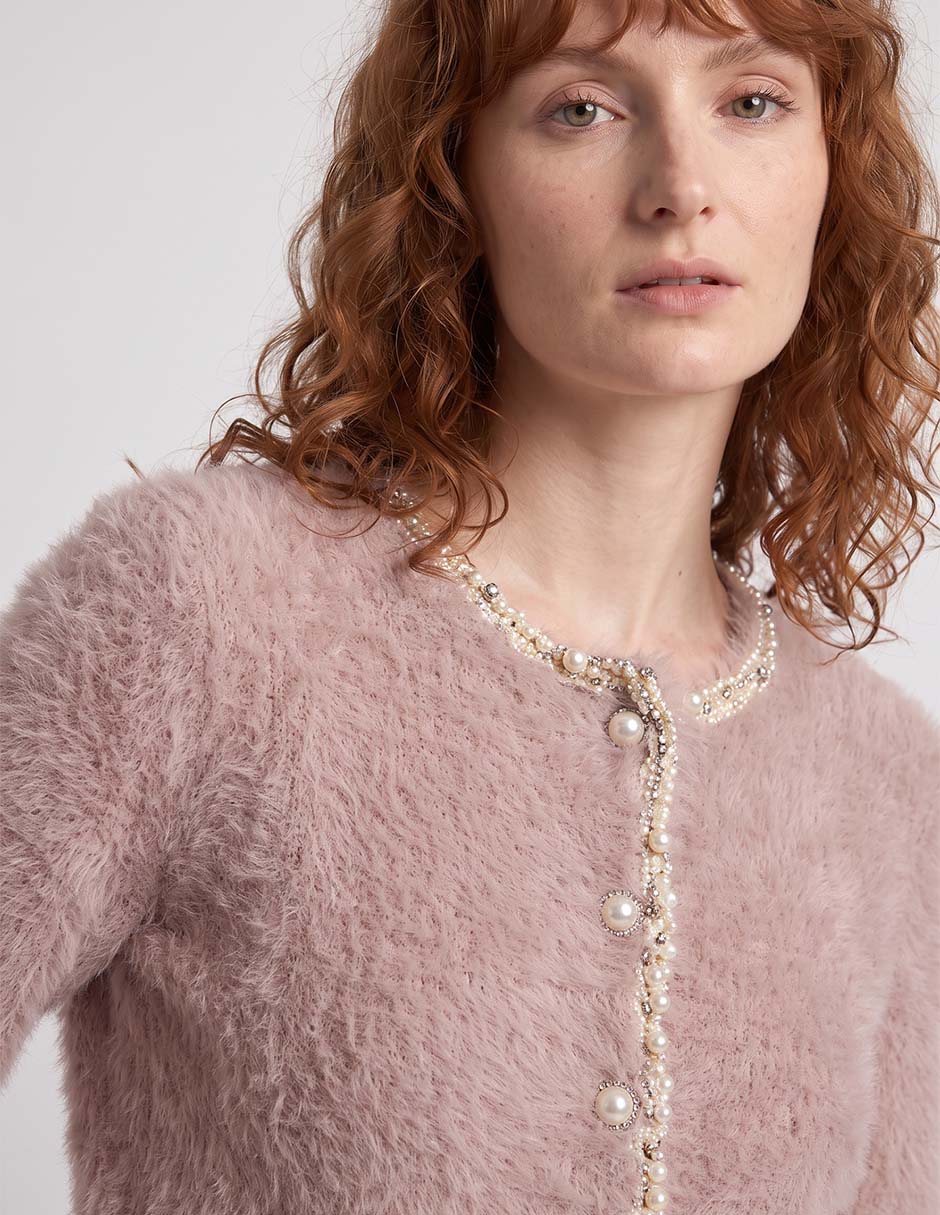 Suéter cuello redondo para mujer 3