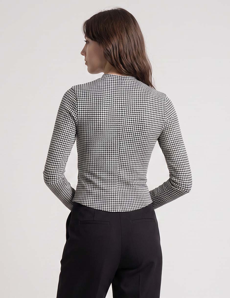 Suéter cuello alto para mujer 2