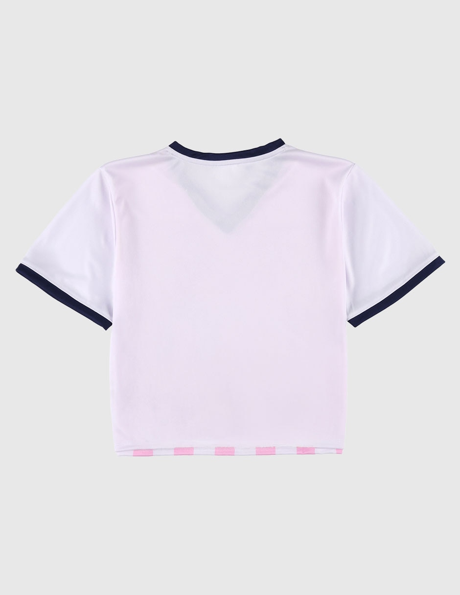 Playera Stitch manga corta para niña 4