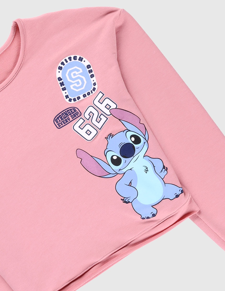Sudadera Disney Dtr Stitch para niña