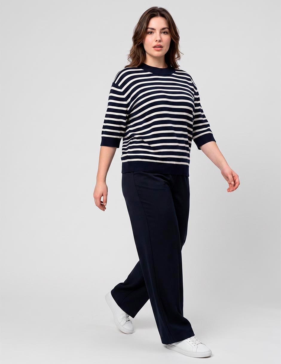 Blusa manga 3/4 para mujer
