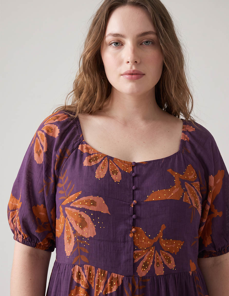 Vestido 3/4 casual para mujer 3