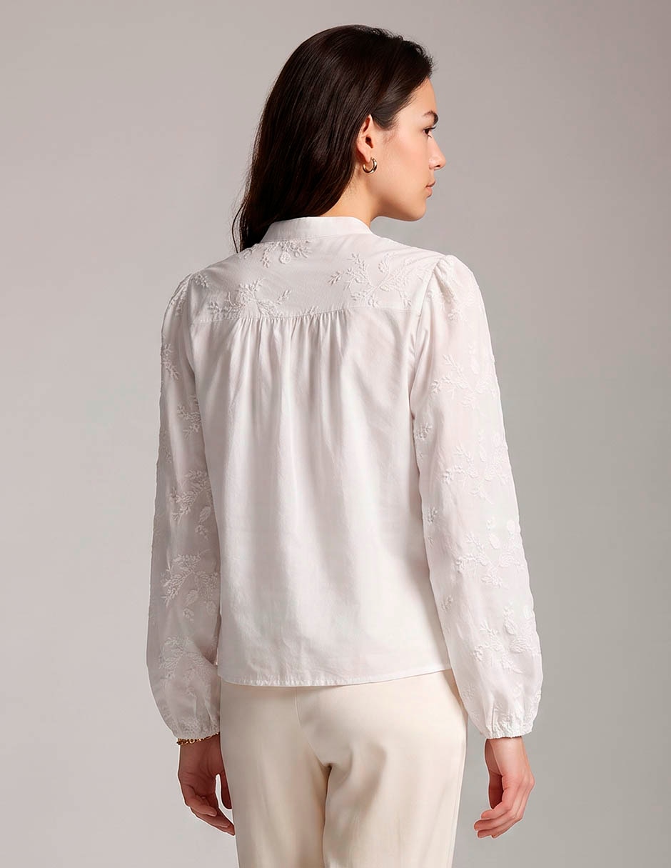 Blusa manga larga para mujer 2
