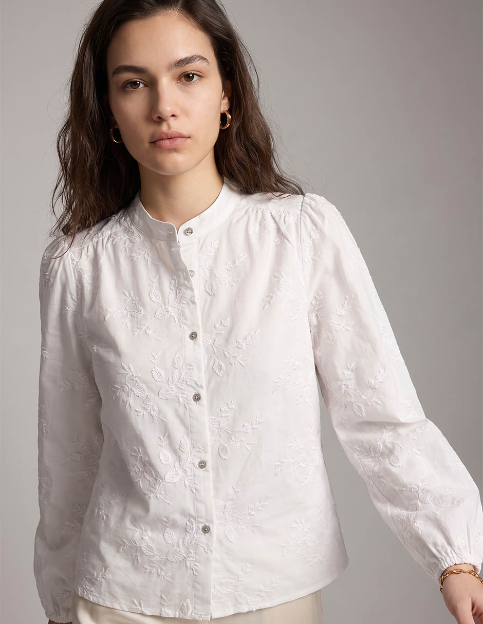 Blusa manga larga para mujer 3