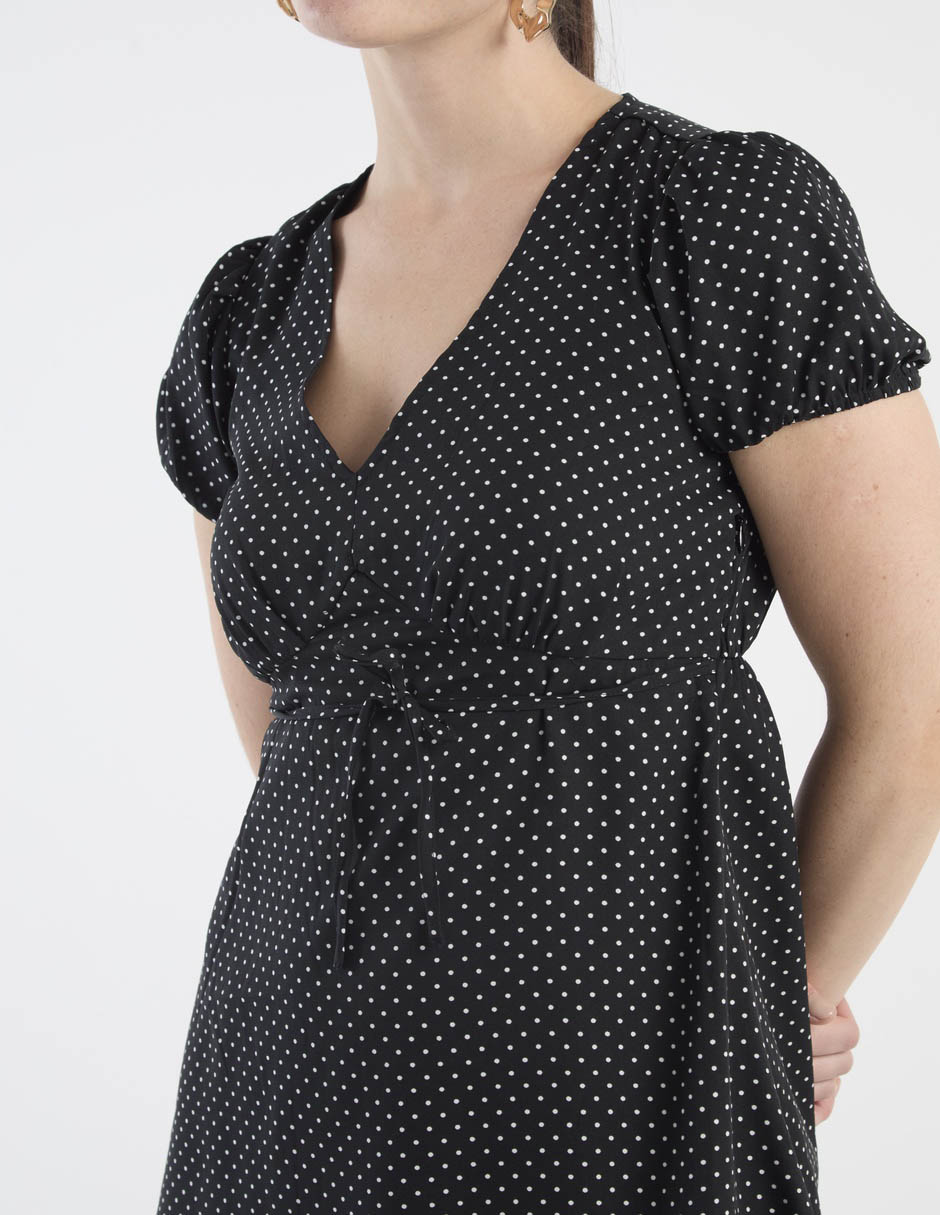 Vestido mini casual Metropolis para mujer