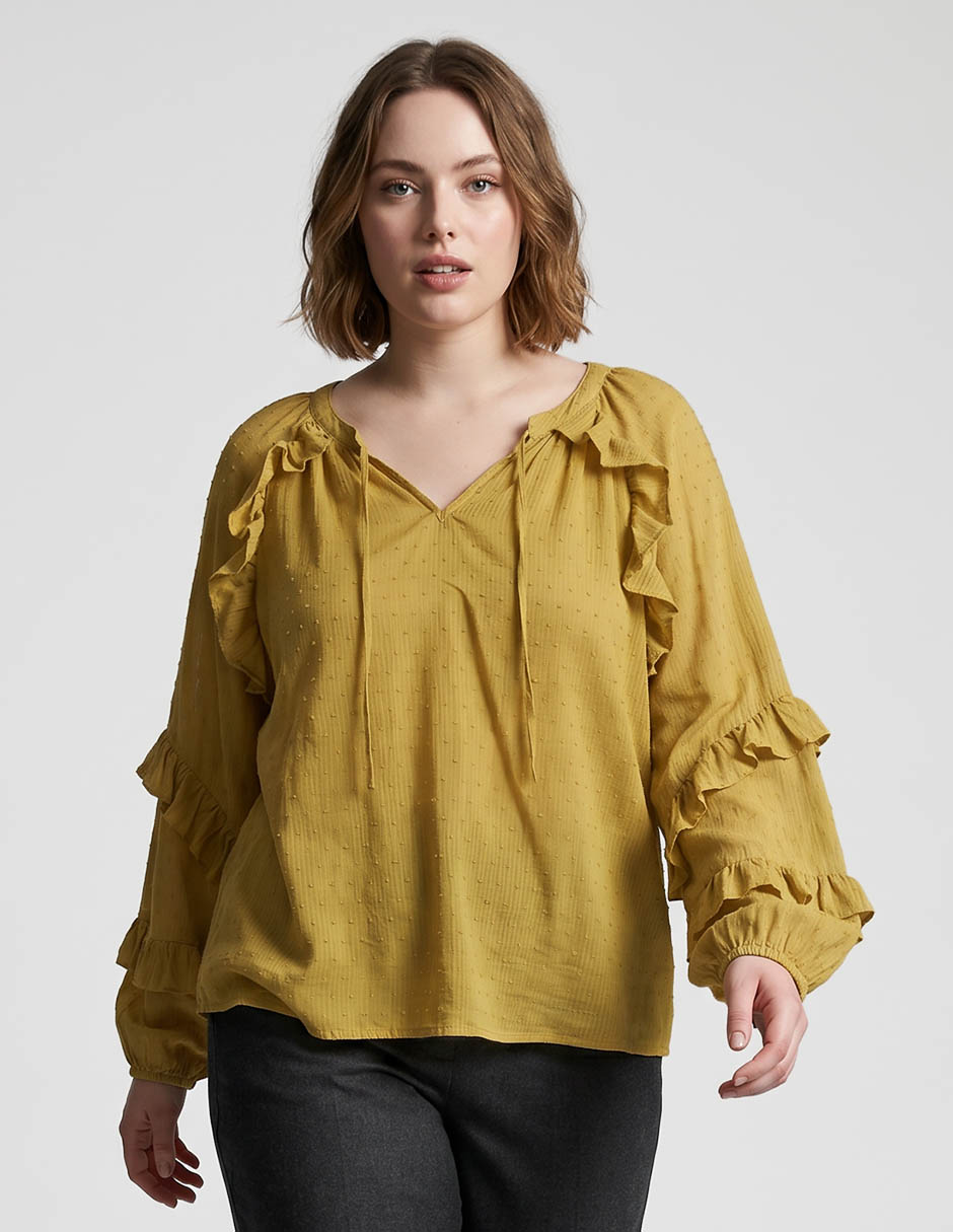 Blusa manga larga para mujer Blusa manga larga para mujer