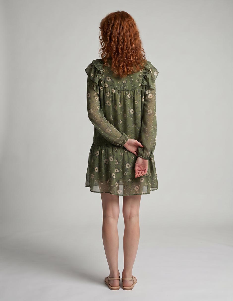 Vestido corto casual para mujer
