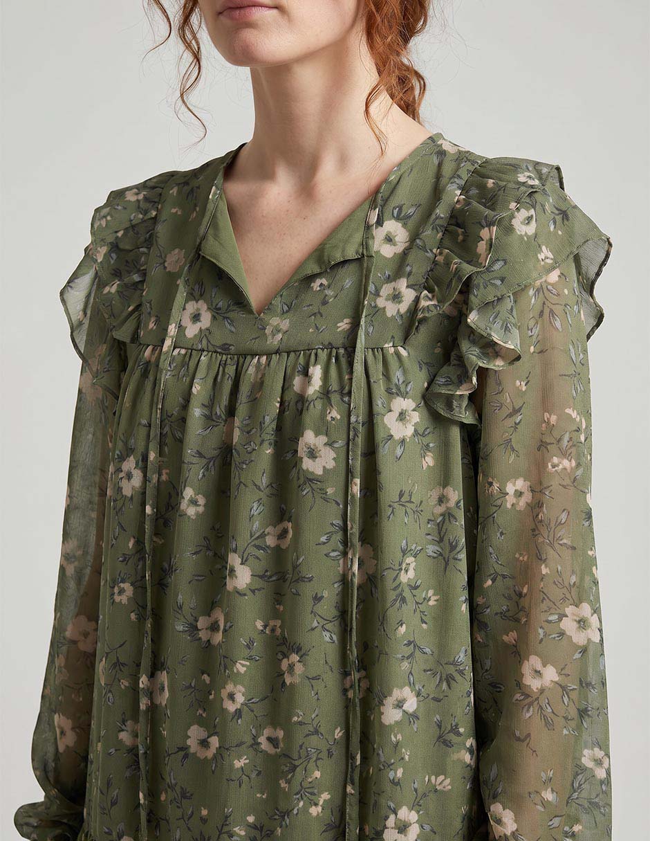 Vestido corto casual para mujer