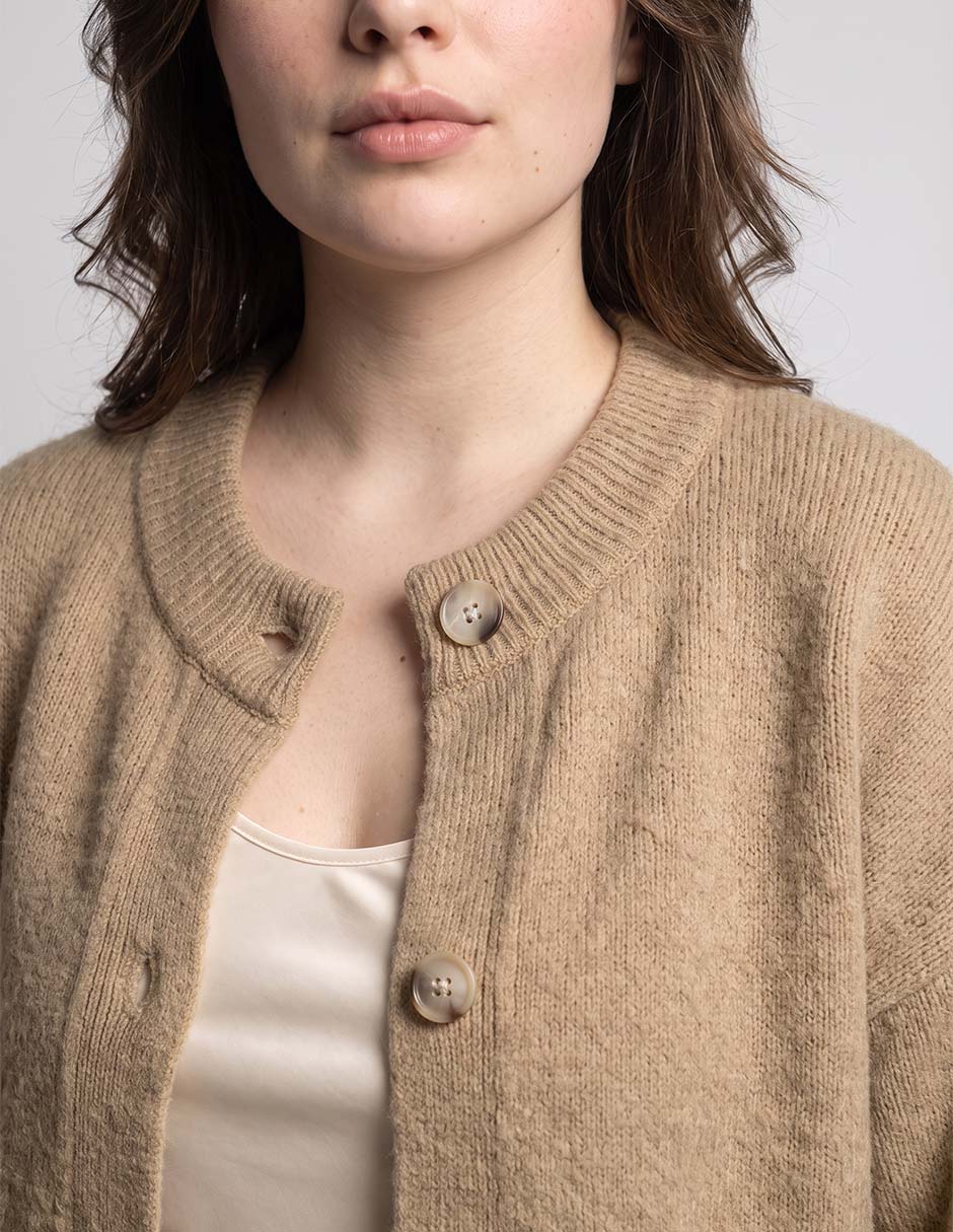 Suéter cuello redondo para mujer 3