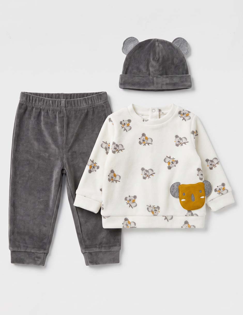 Conjunto de algodón para bebé niño 4