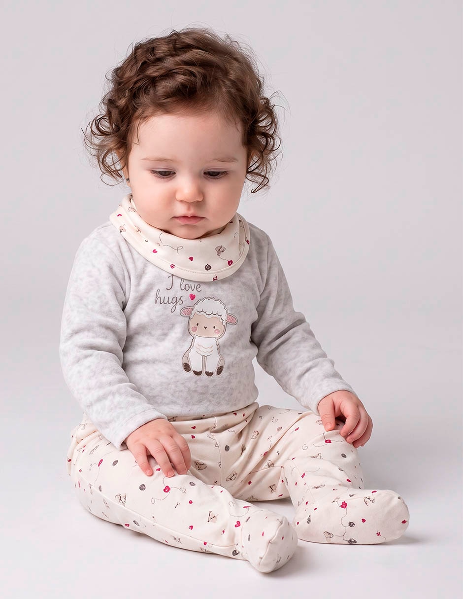 Conjunto de algodón para bebé