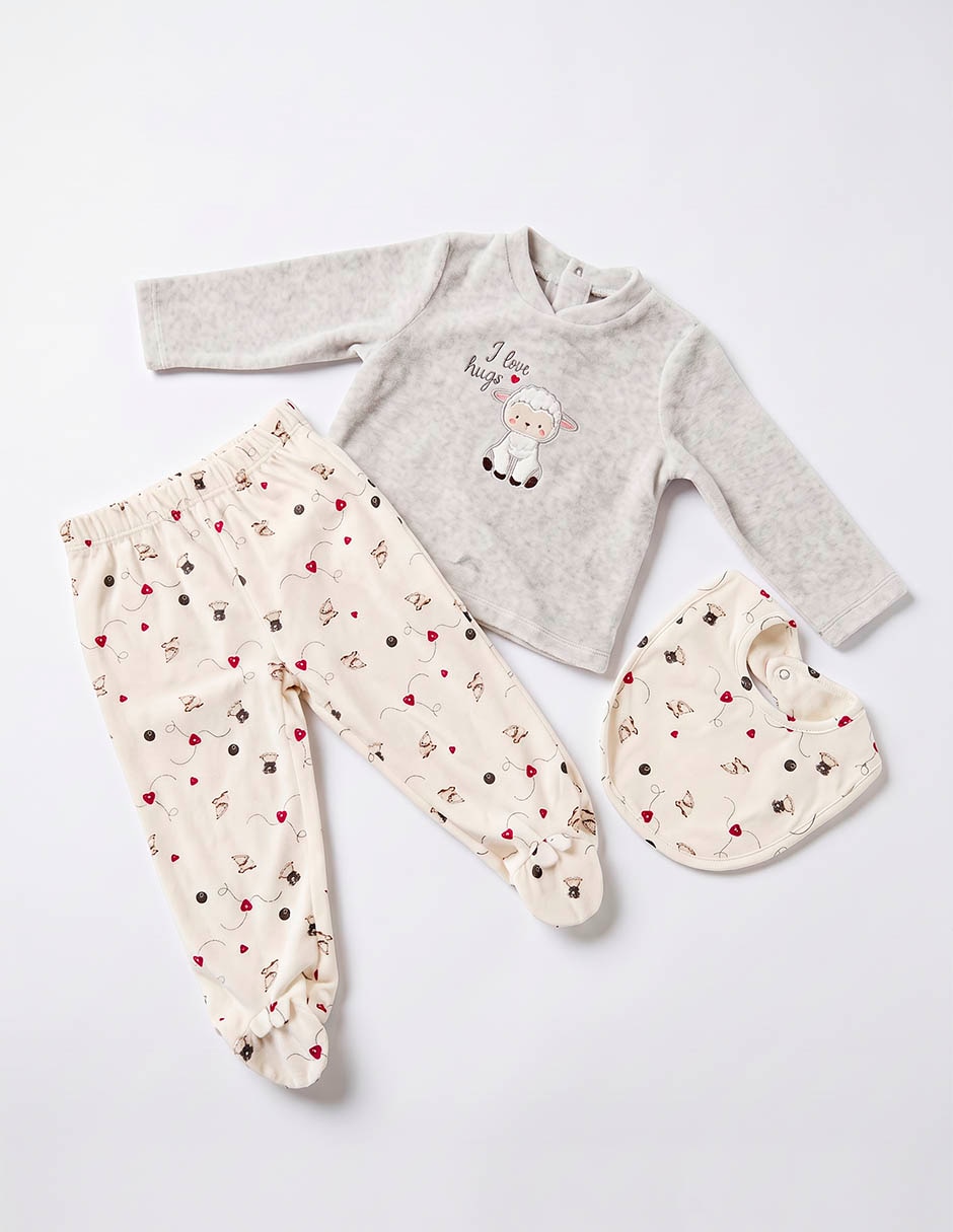Conjunto de algodón para bebé 2