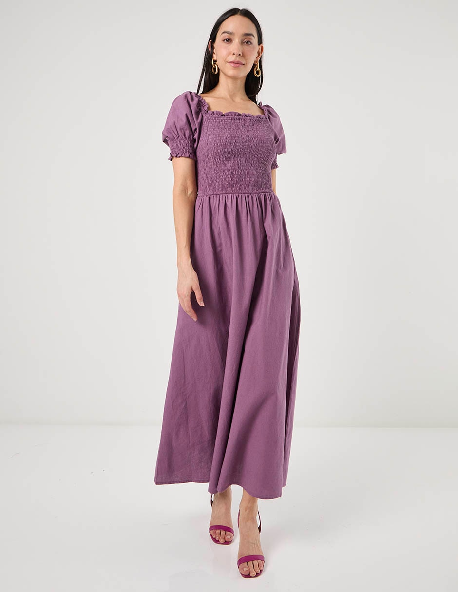 Vestido largo casual para mujer 1