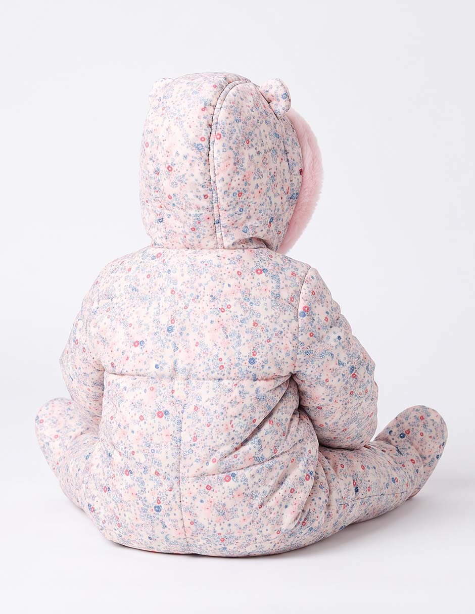 Comando estampado floral para bebé niña 5