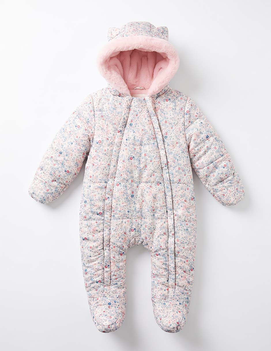 Comando estampado floral para bebé niña