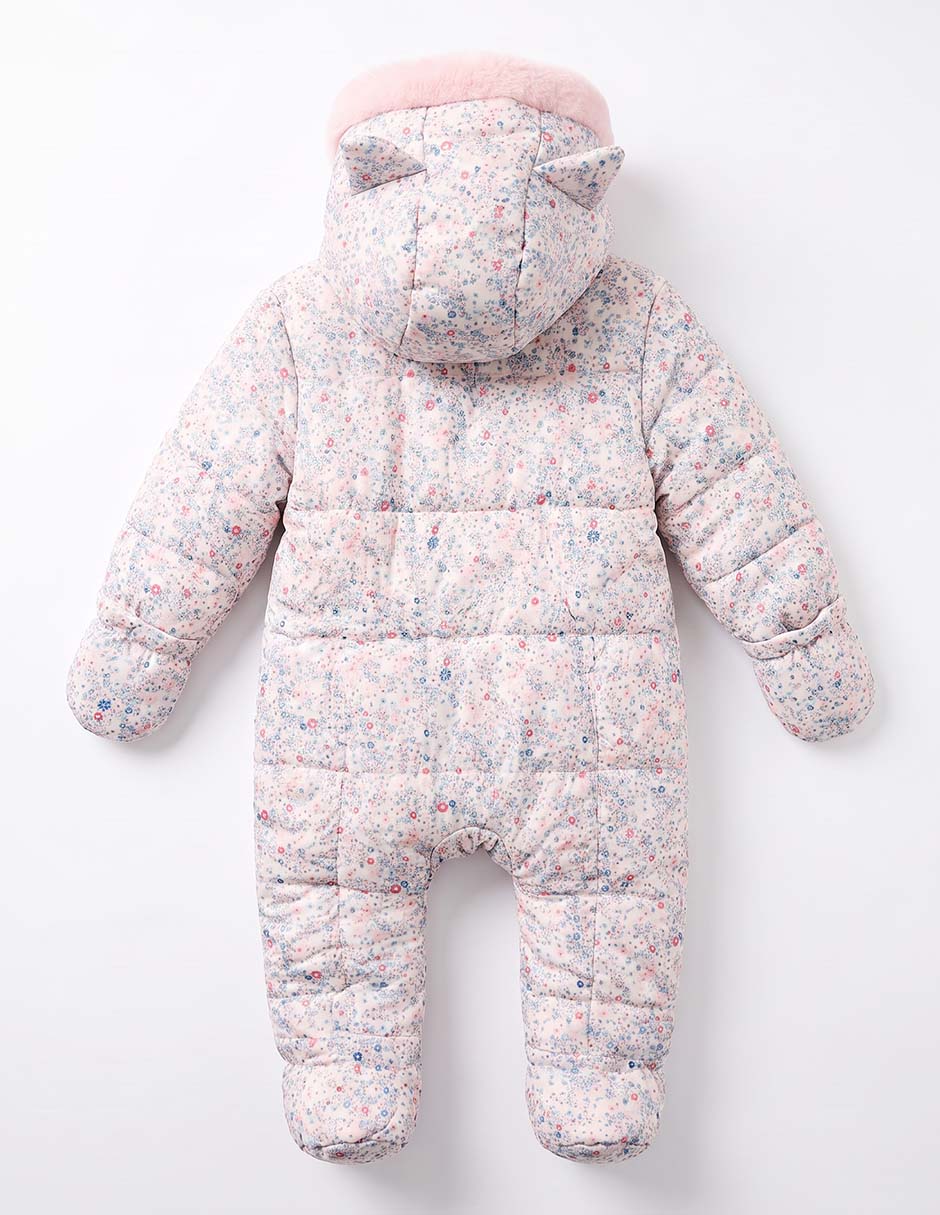 Comando estampado floral para bebé niña