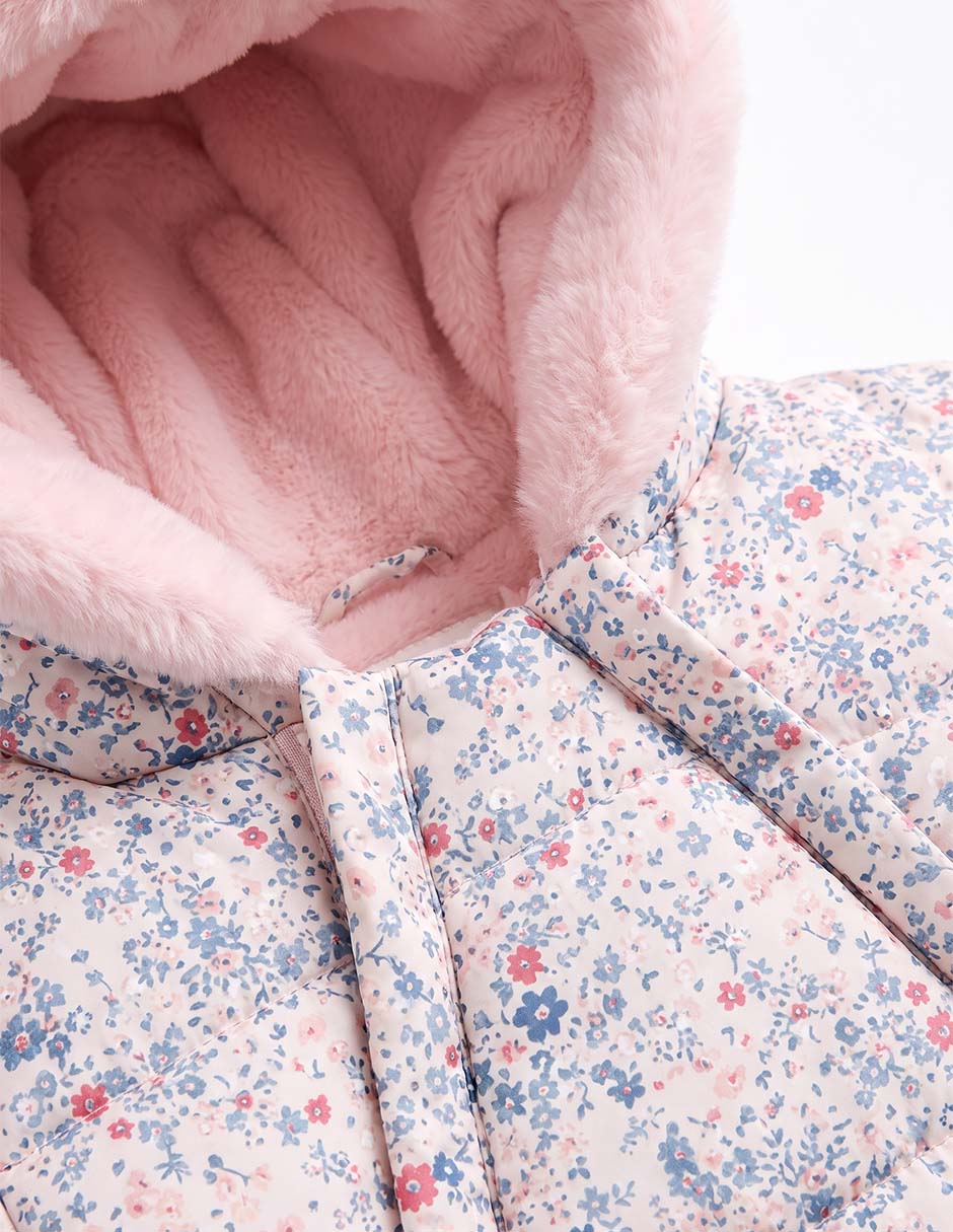 Comando estampado floral para bebé niña