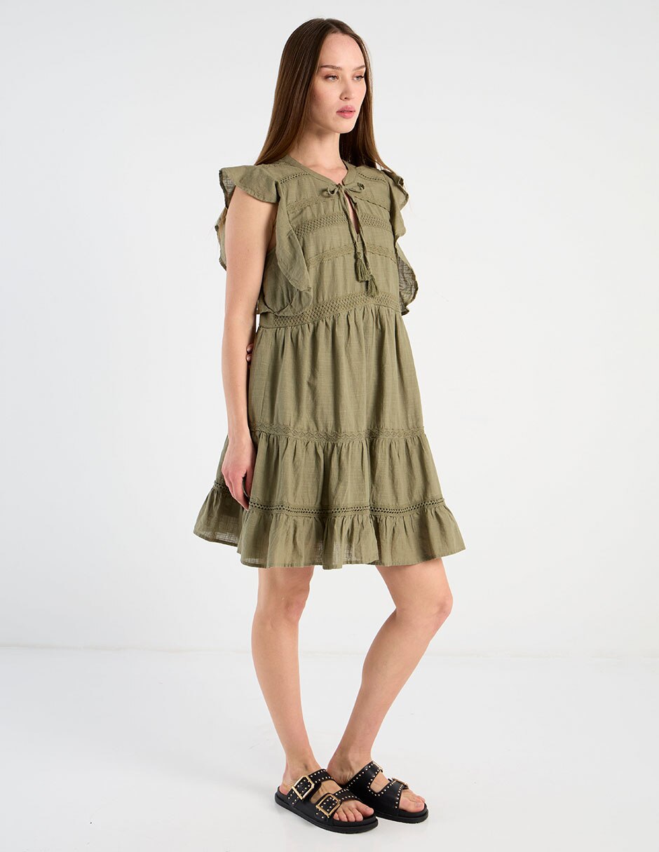 Vestido corto casual para mujer Vestido corto casual para mujer