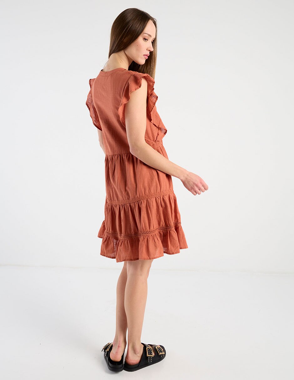 Vestido corto casual para mujer 6