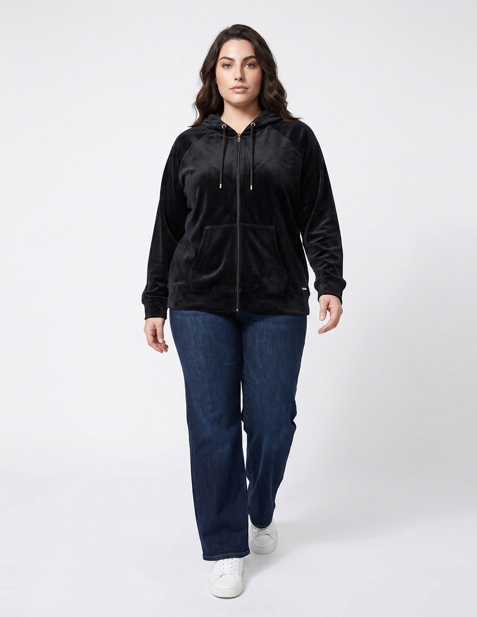 Sudadera con capucha y bolsa para mujer Sudadera con capucha y bolsa para mujer