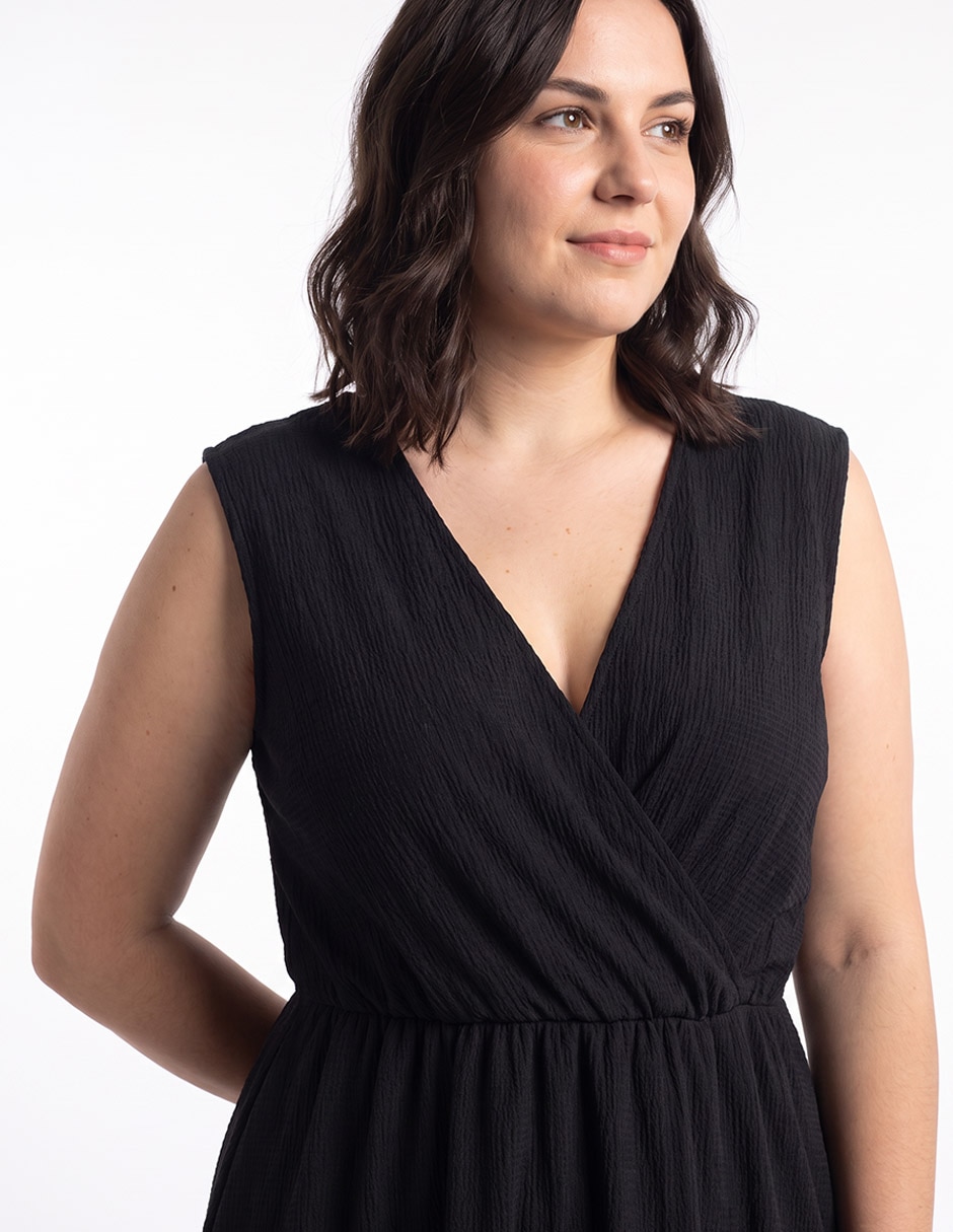 Vestido corto casual para mujer 4