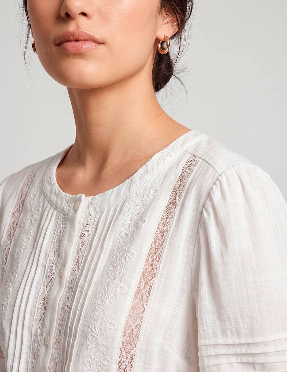 Blusa manga 3/4 para mujer 3
