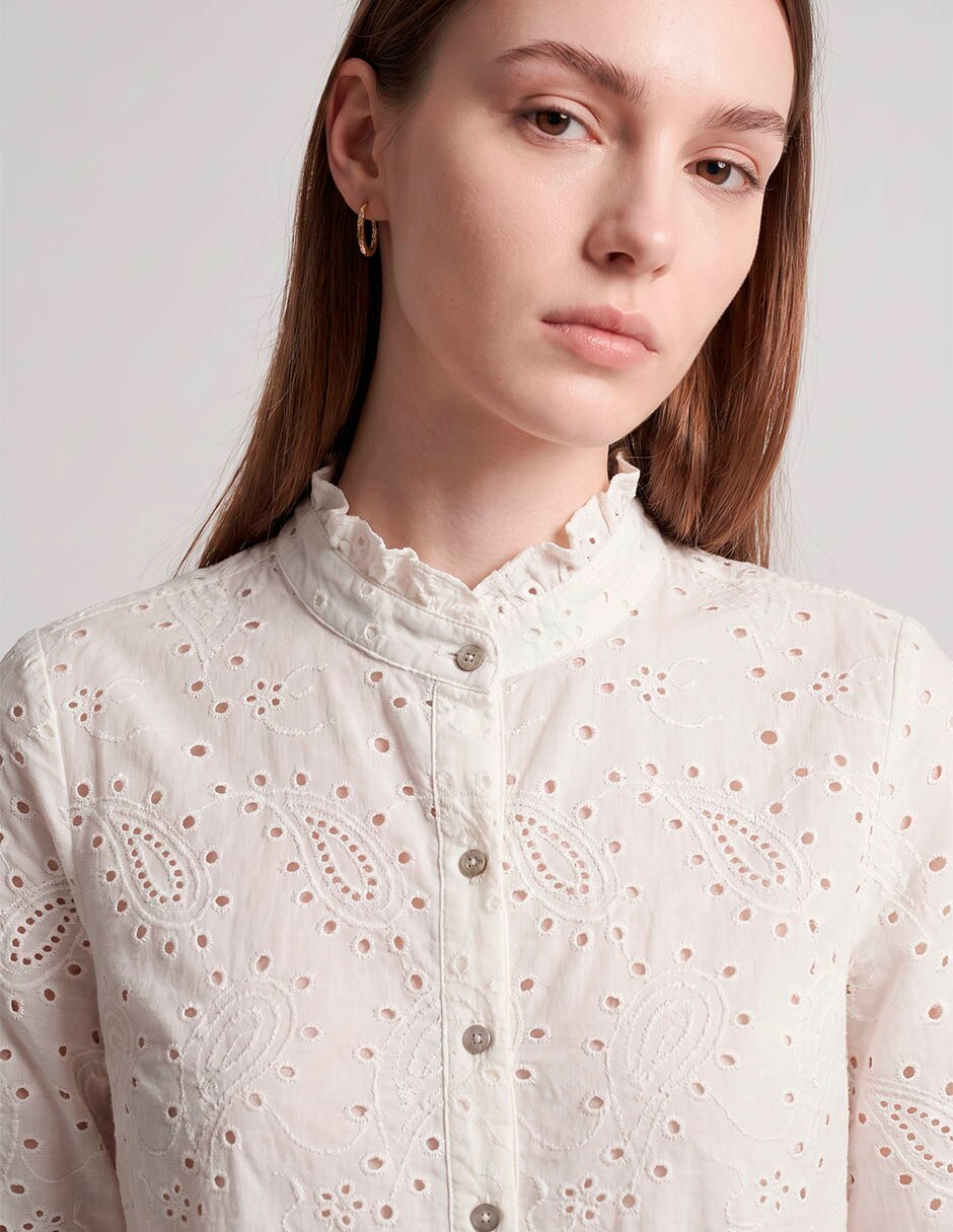 Blusa manga larga para mujer 3