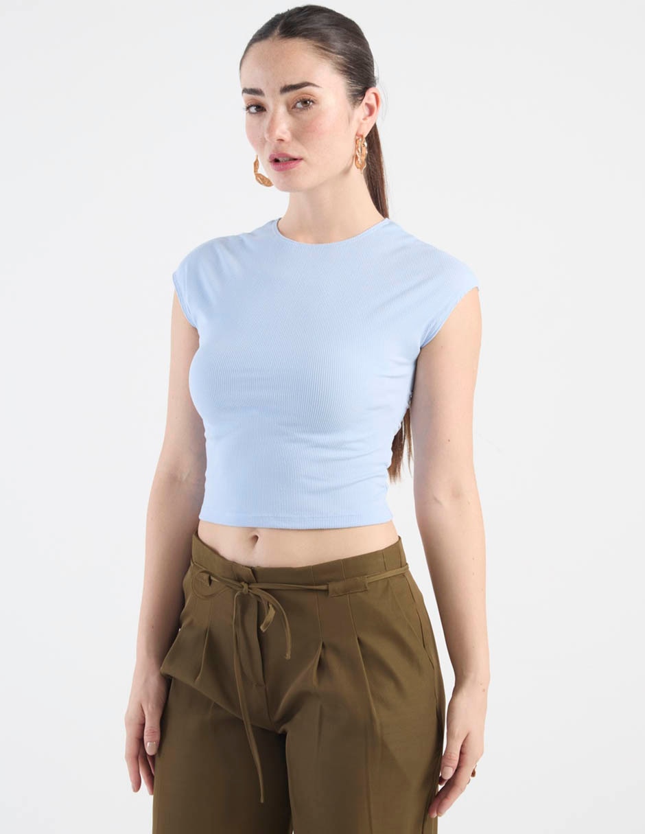 Top Metropolis cuello redondo