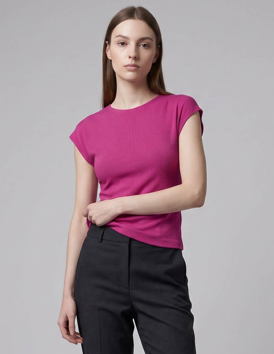 Top cuello redondo 1