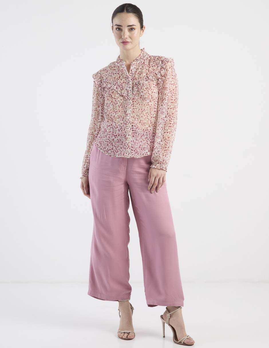 Blusa manga larga para mujer 3