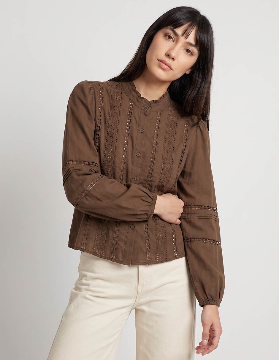 Blusa manga larga para mujer Blusa manga larga para mujer