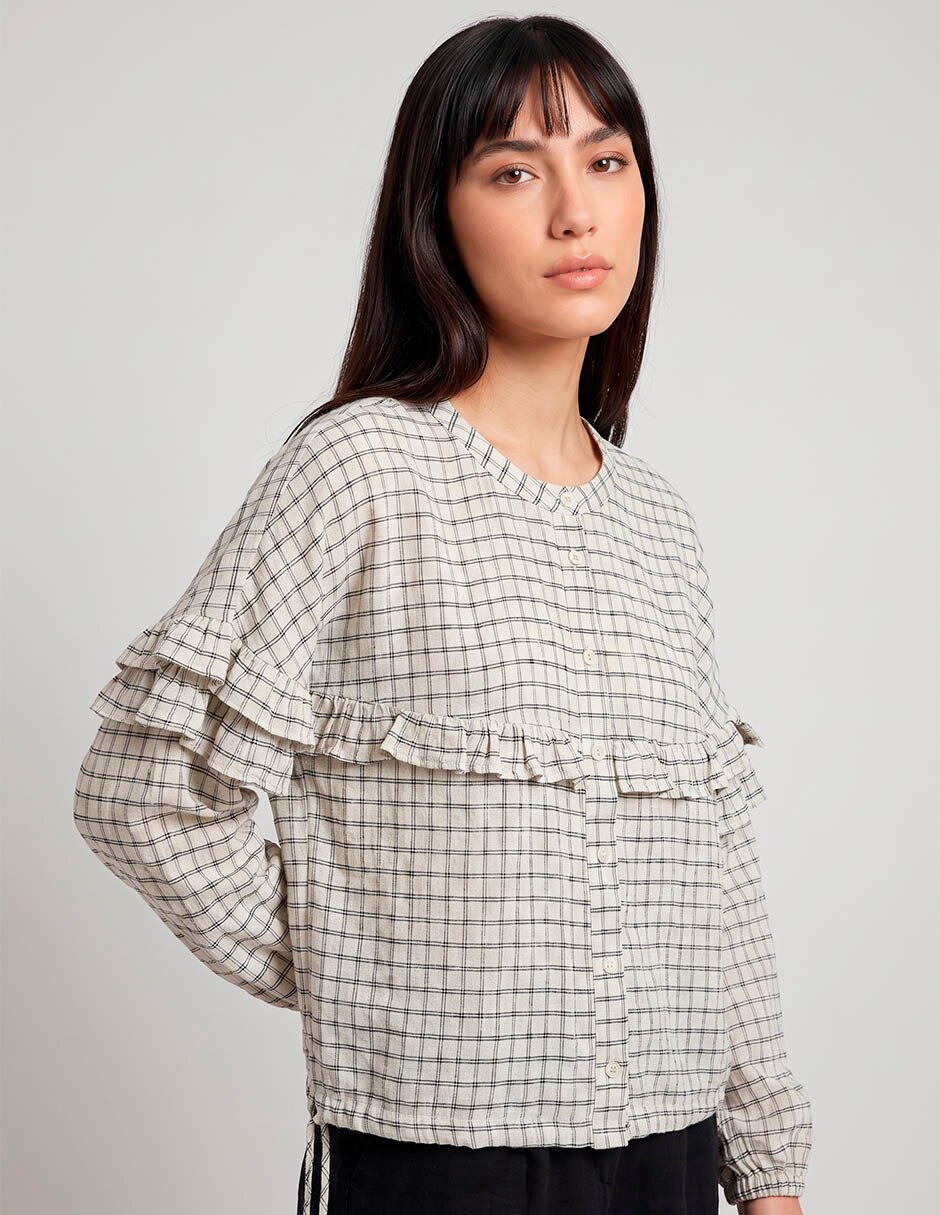 Blusa manga larga para mujer Blusa manga larga para mujer