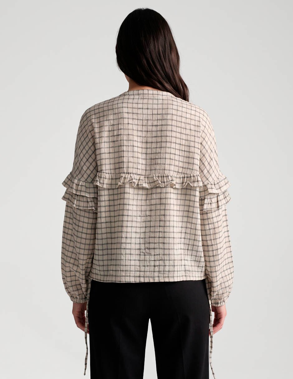 Blusa manga larga para mujer 2