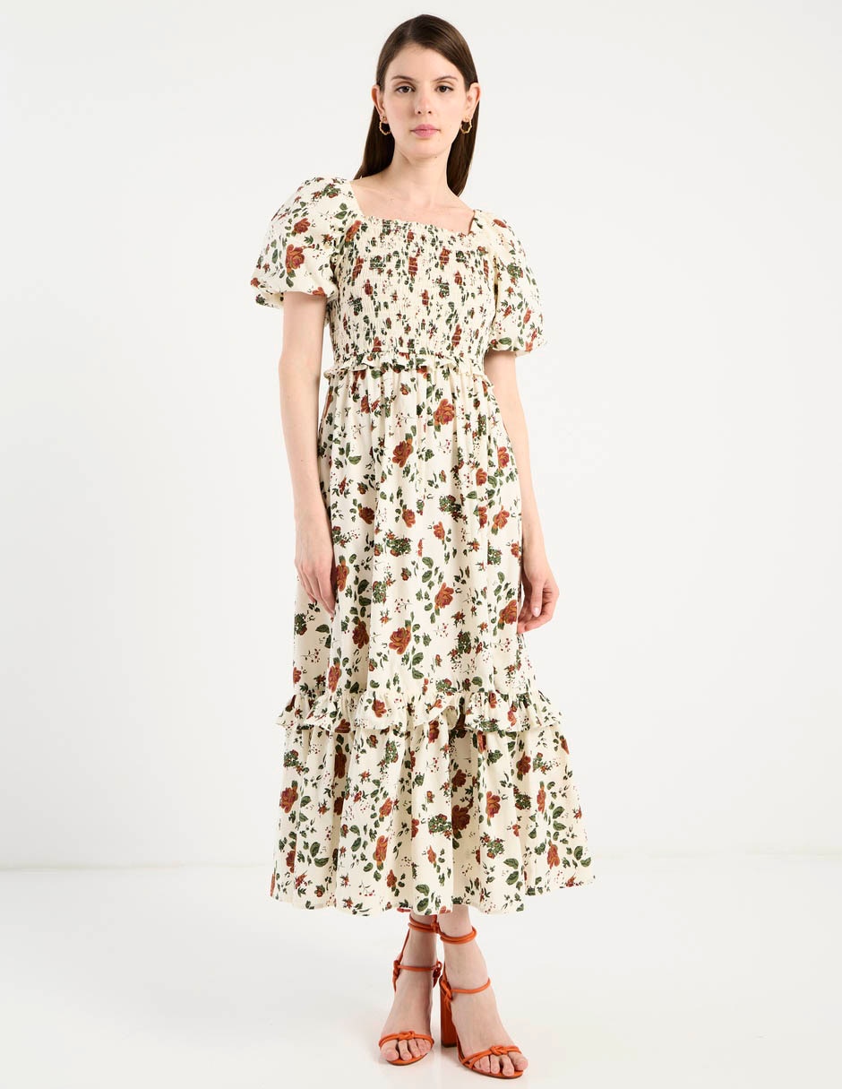 Vestido largo casual para mujer