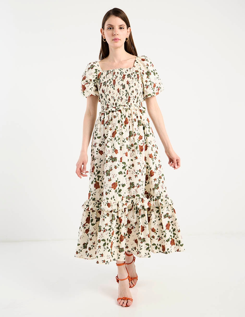 Vestido largo casual para mujer 5