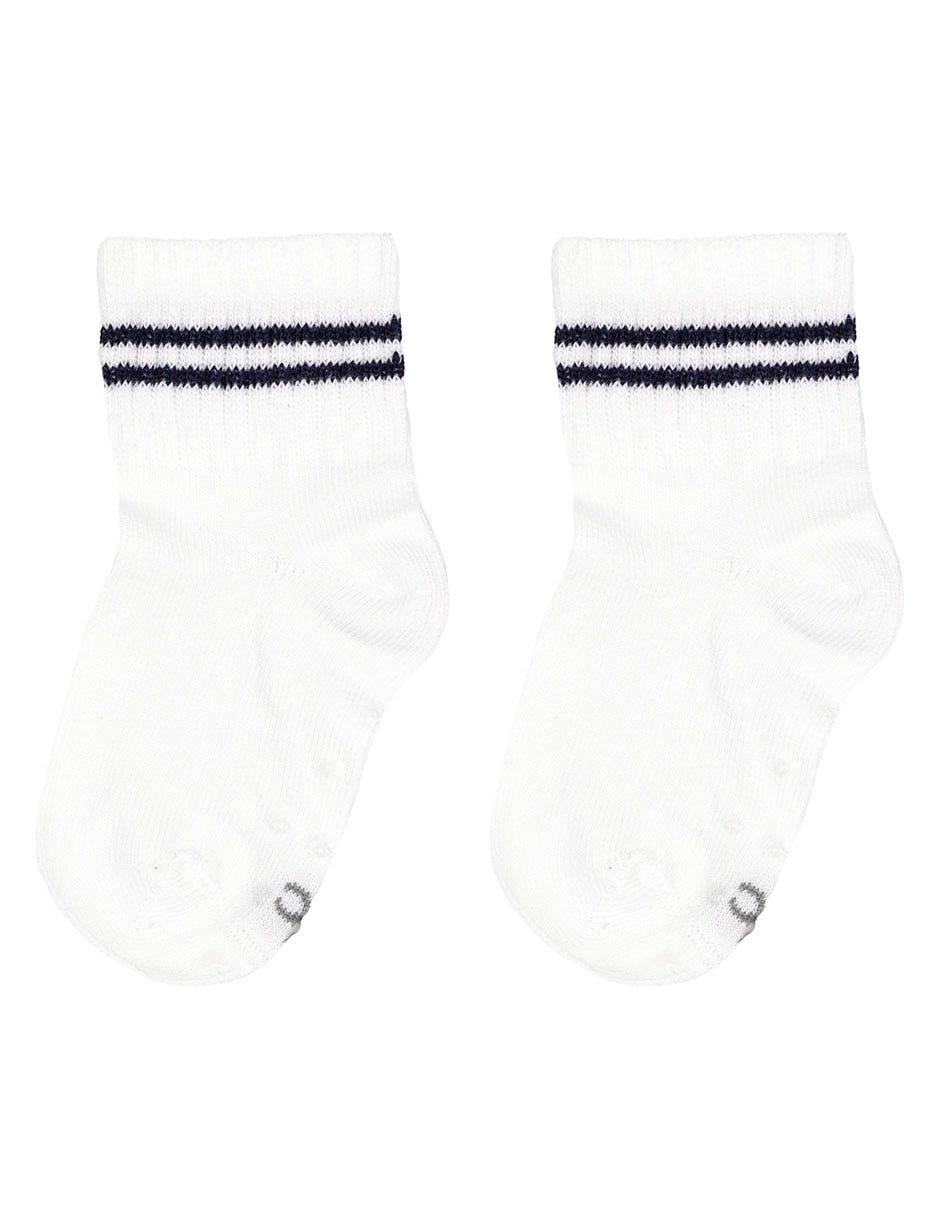Set calceta de algodón para bebé niño 2 pares Set calceta de algodón para bebé niño 2 pares