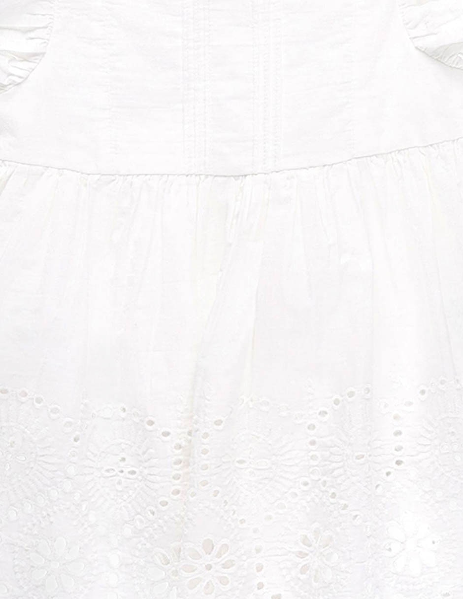 Vestido manga mariposa para bebè niña 2