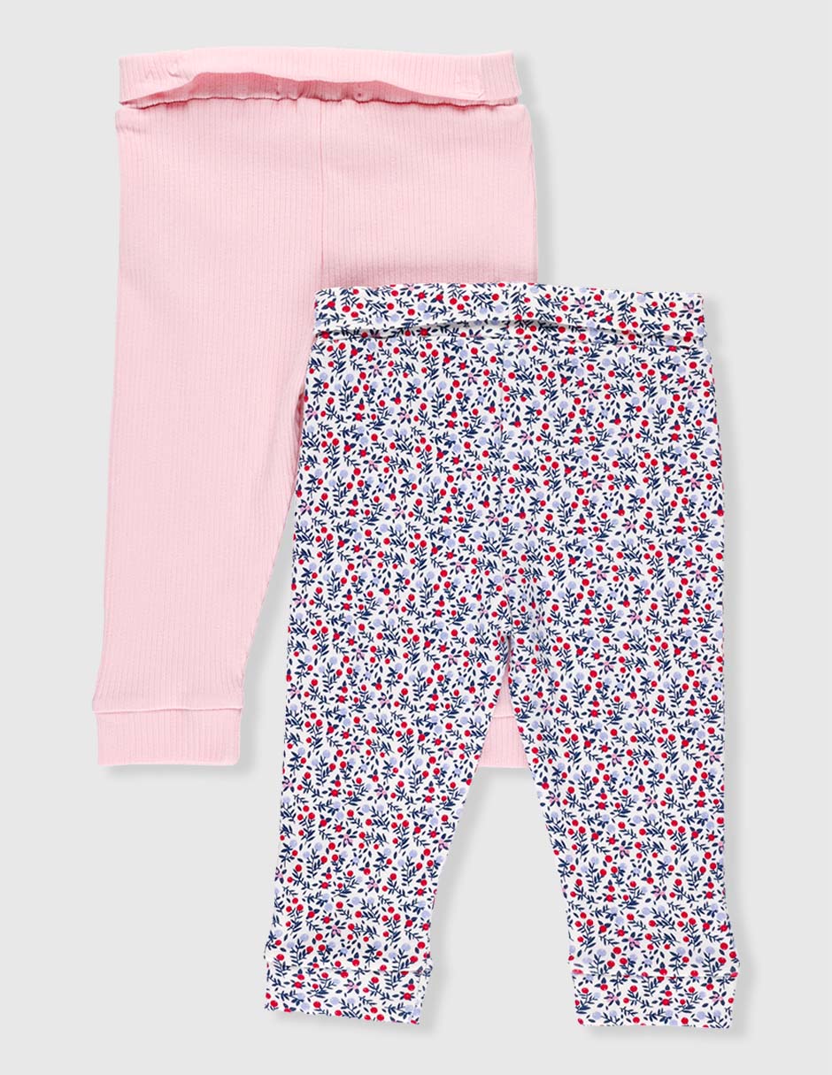 Pantalón cintura elástica para bebe niña 4