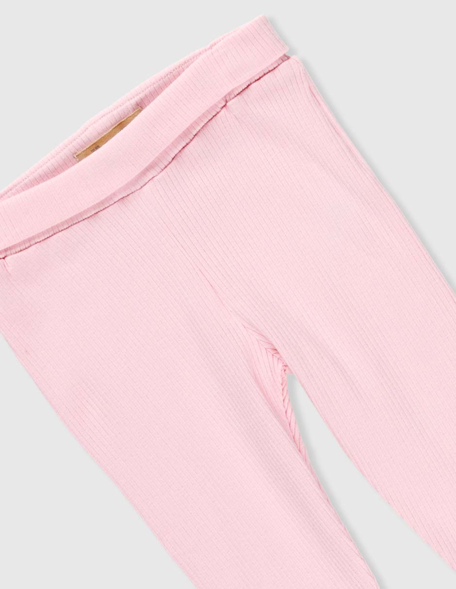 Pantalón cintura elástica para bebe niña 3