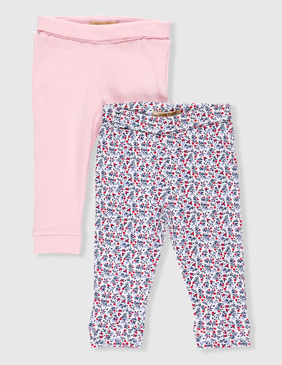 Pantalón cintura elástica para bebe niña