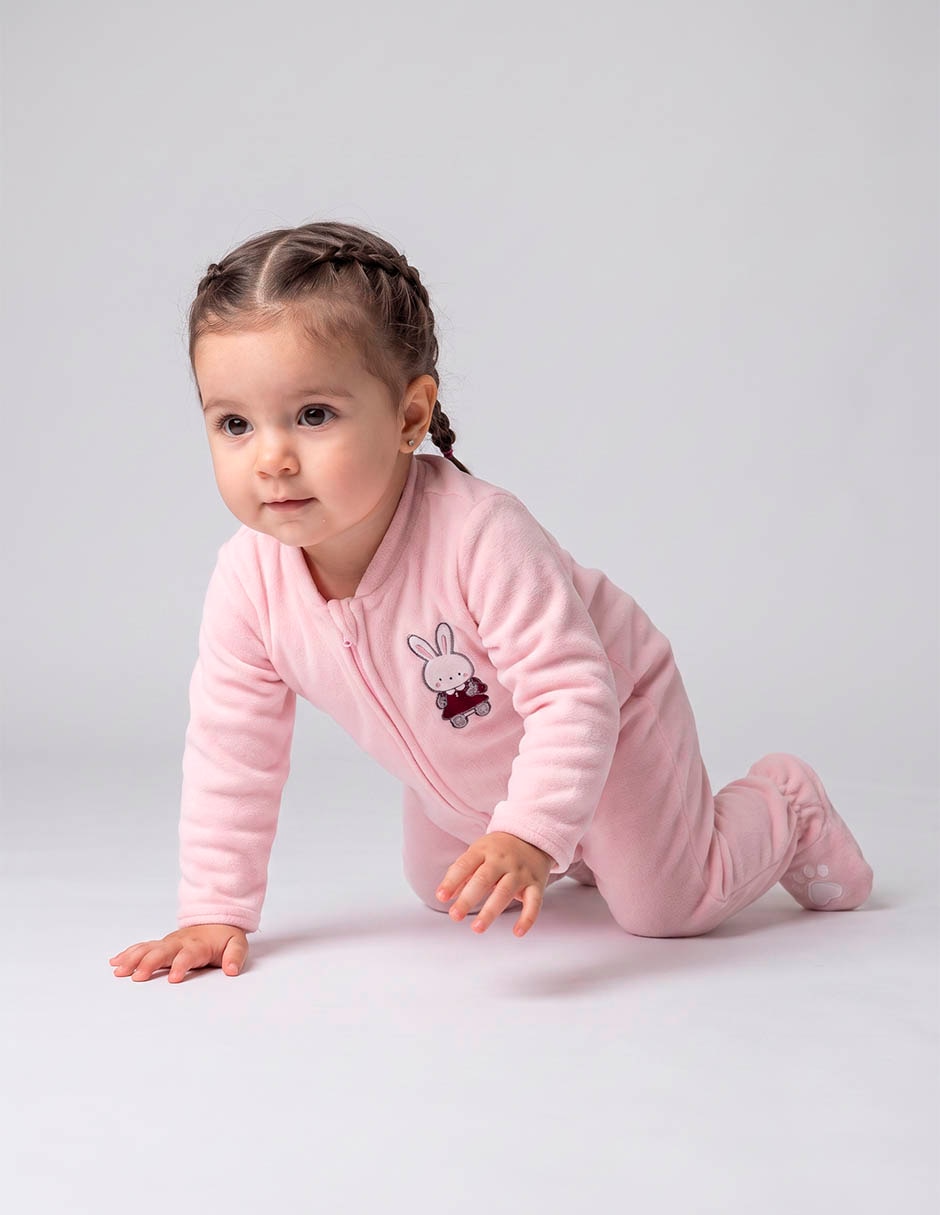 Mameluco de algodón para niña