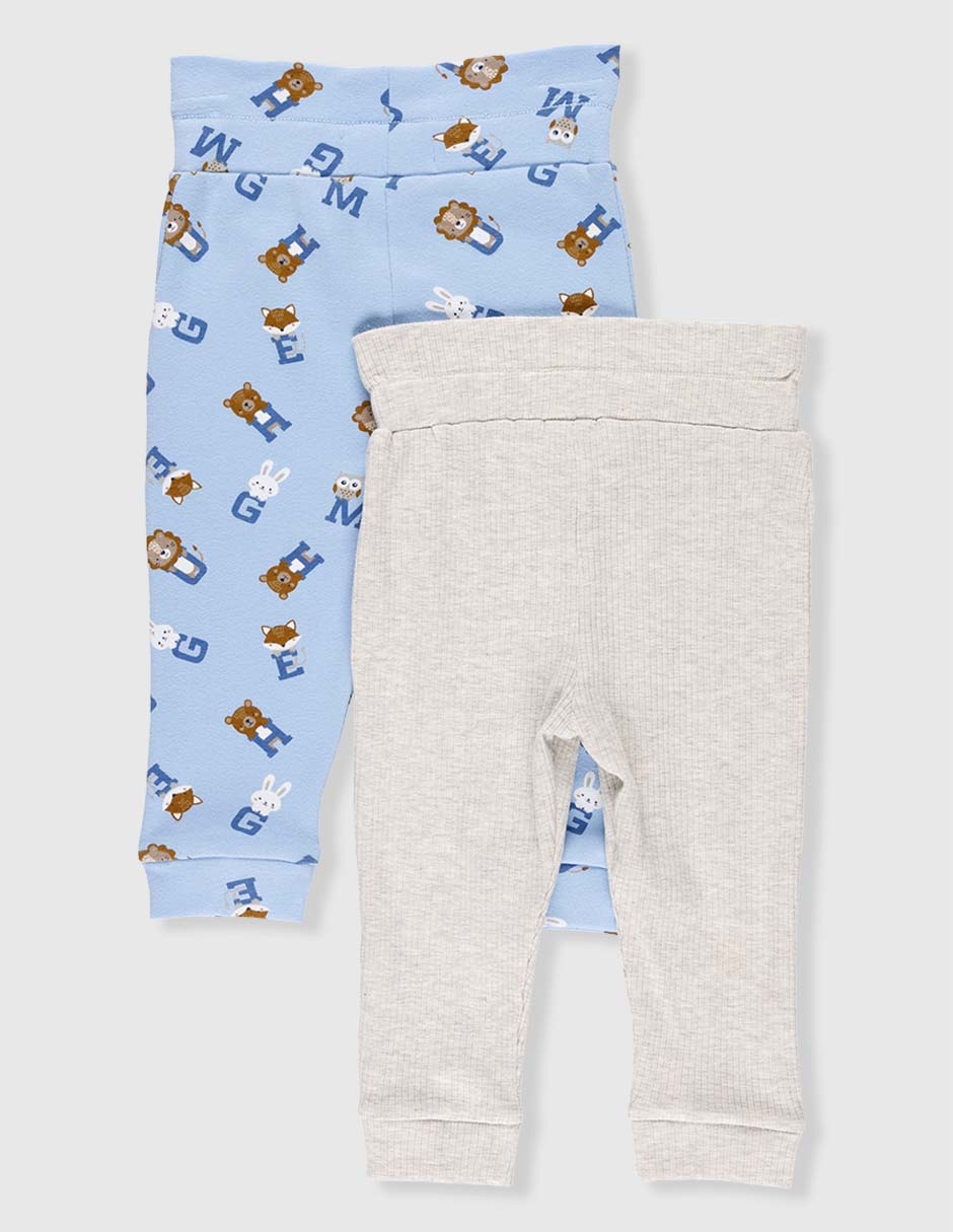 Set pantalón jogger para bebé niño Set pantalón jogger para bebé niño