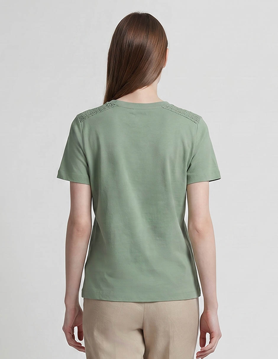 Blusa manga corta para mujer 3