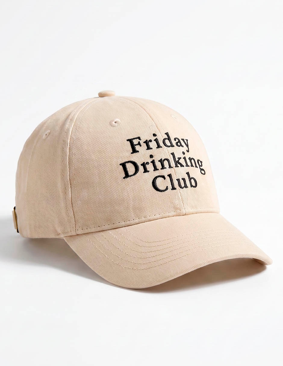 Gorra visera curva broche casual unisex