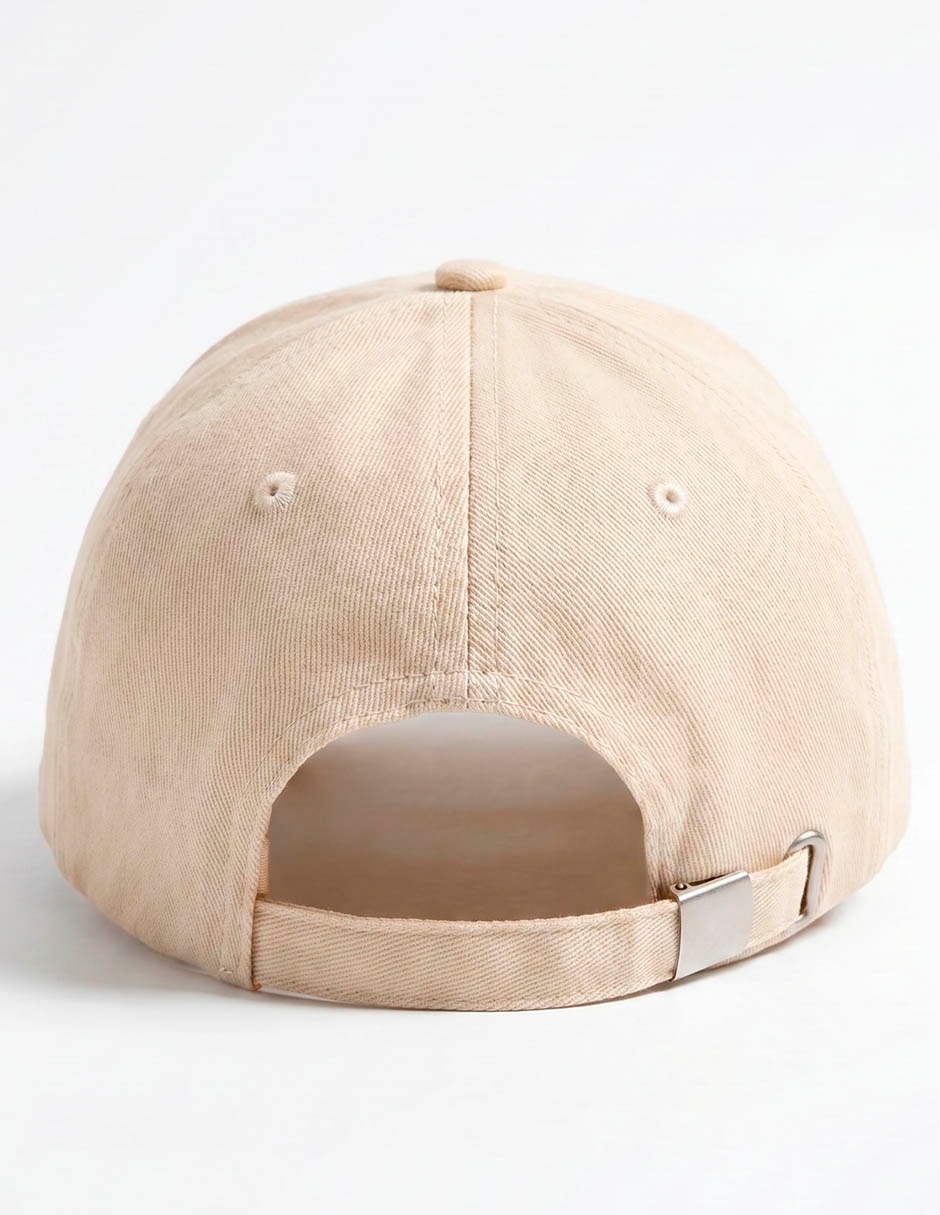 Gorra visera curva broche casual unisex