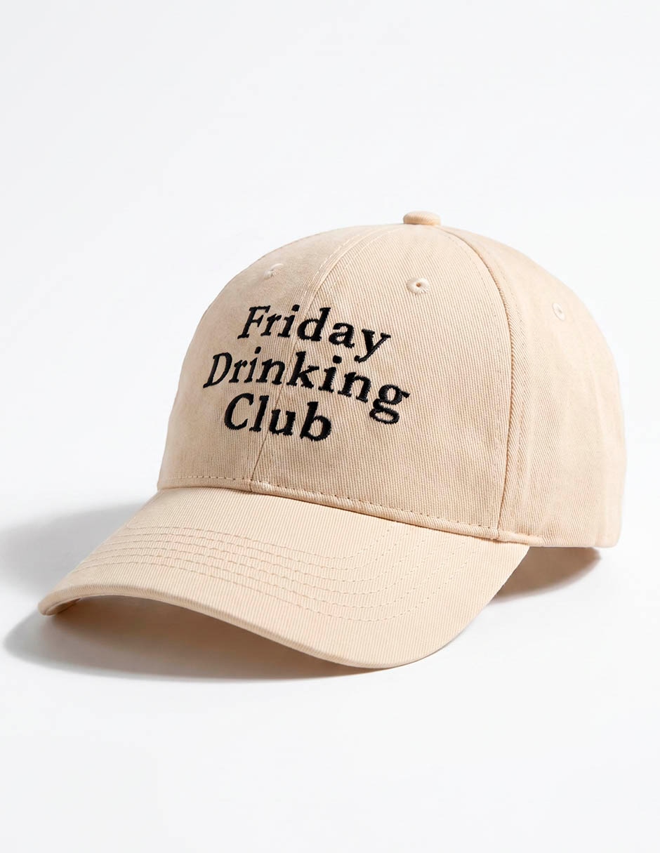 Gorra visera curva broche casual unisex