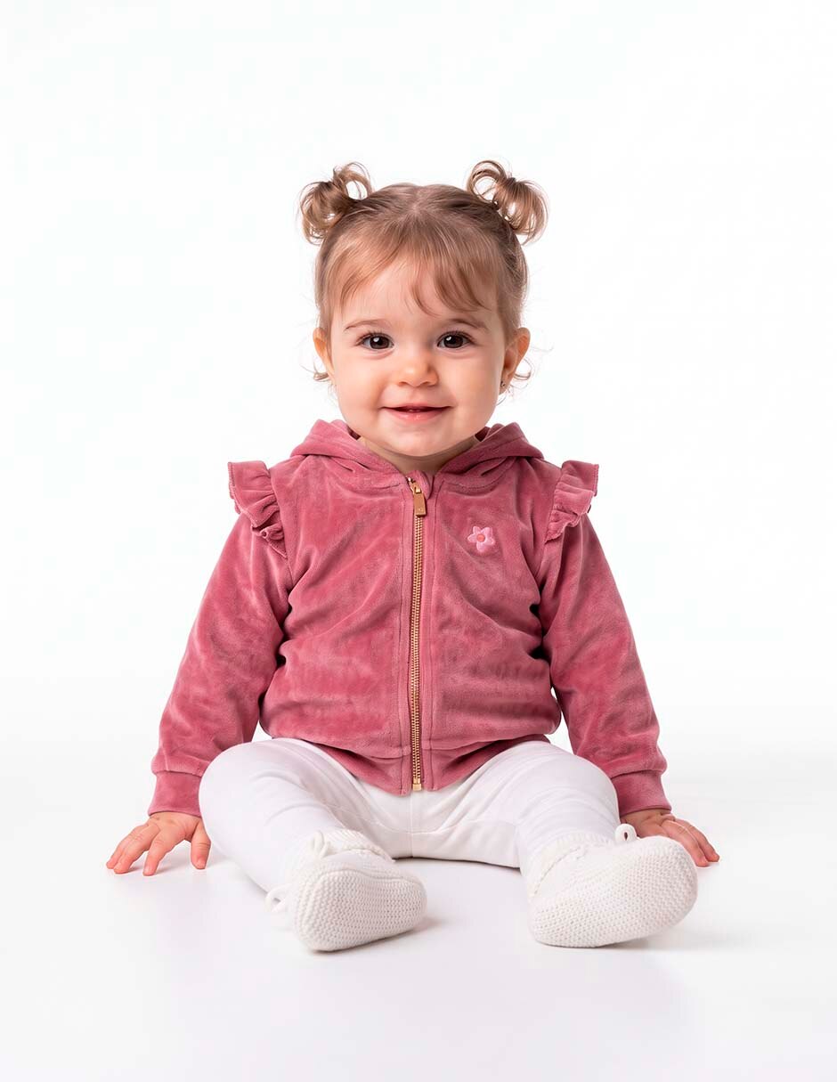 Conjunto de algodón para bebé niña 5